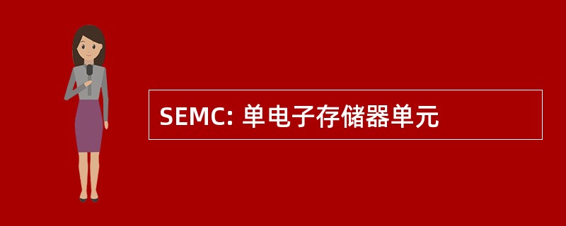 SEMC: 单电子存储器单元