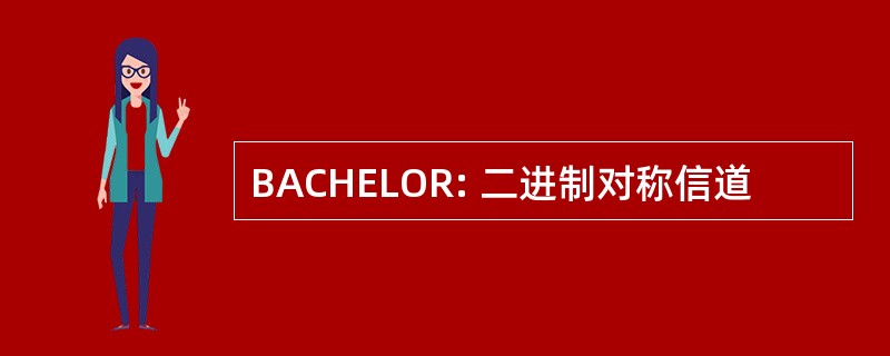 BACHELOR: 二进制对称信道