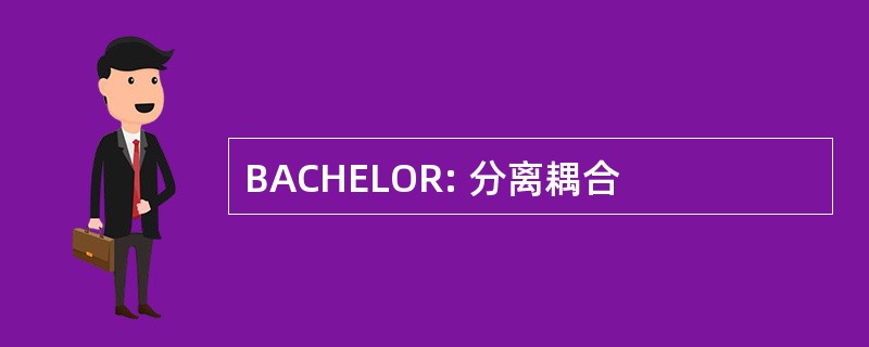 BACHELOR: 分离耦合