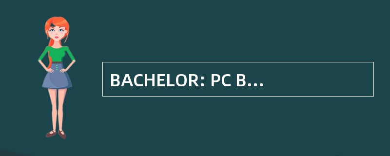 BACHELOR: PC BiologicalAgents