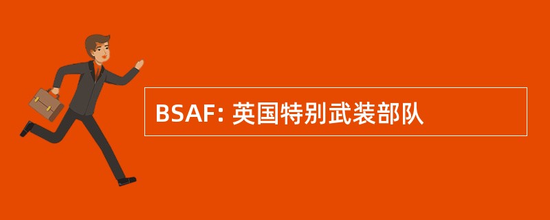 BSAF: 英国特别武装部队