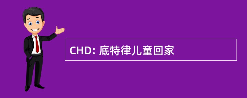 CHD: 底特律儿童回家