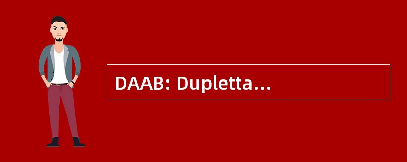 DAAB: Duplettavdelningen vid Abo Akademis 图书室