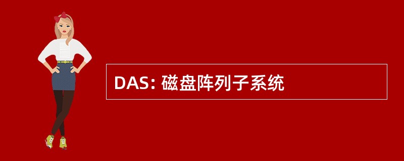 DAS: 磁盘阵列子系统