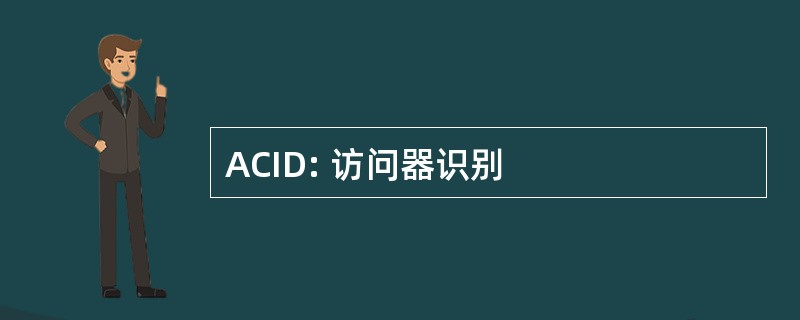 ACID: 访问器识别