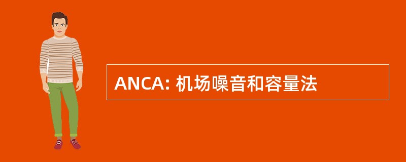 ANCA: 机场噪音和容量法