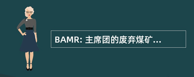 BAMR: 主席团的废弃煤矿土地复垦