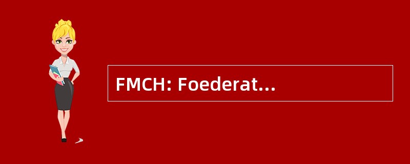 FMCH: Foederatio Medicorum Chirurgicorum 字体