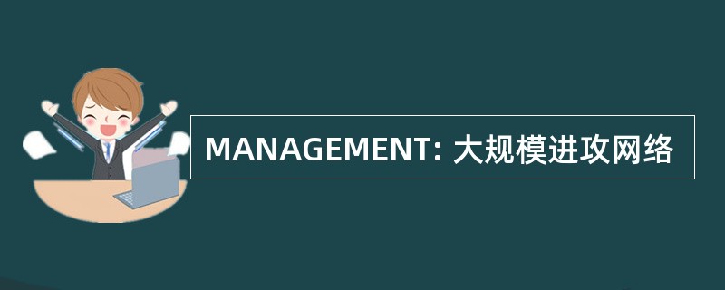 MANAGEMENT: 大规模进攻网络