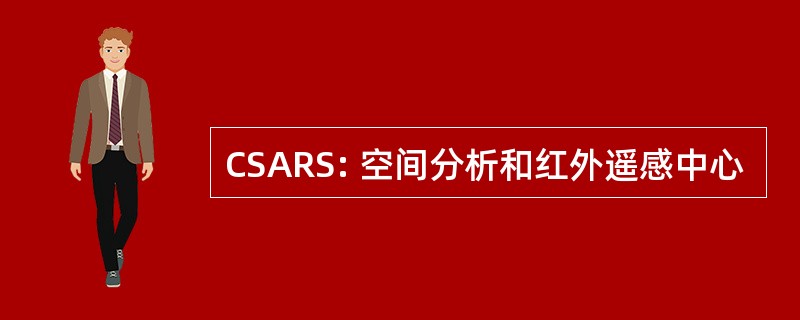 CSARS: 空间分析和红外遥感中心