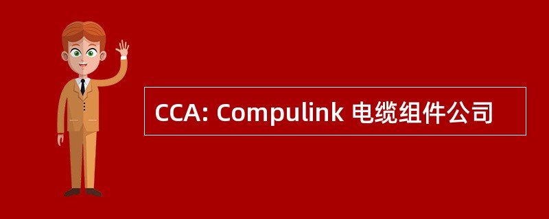 CCA: Compulink 电缆组件公司