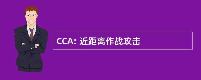 CCA: 近距离作战攻击