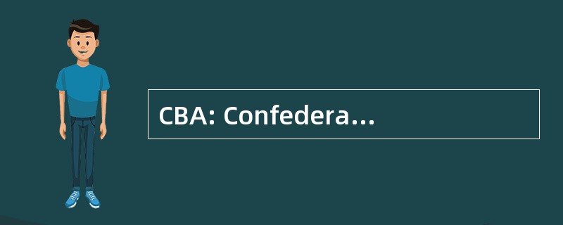 CBA: Confederacao Brasileira de Automobilismo