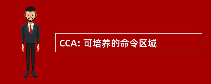 CCA: 可培养的命令区域