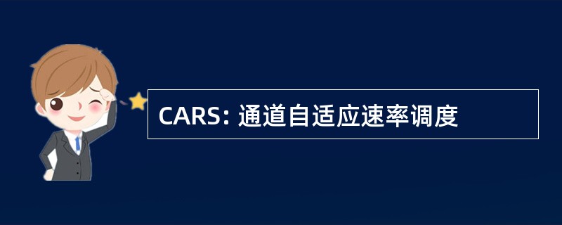 CARS: 通道自适应速率调度