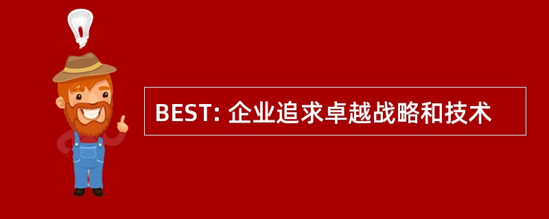 BEST: 企业追求卓越战略和技术