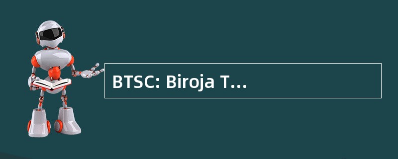 BTSC: Biroja Tehnikas Servisa 区构成