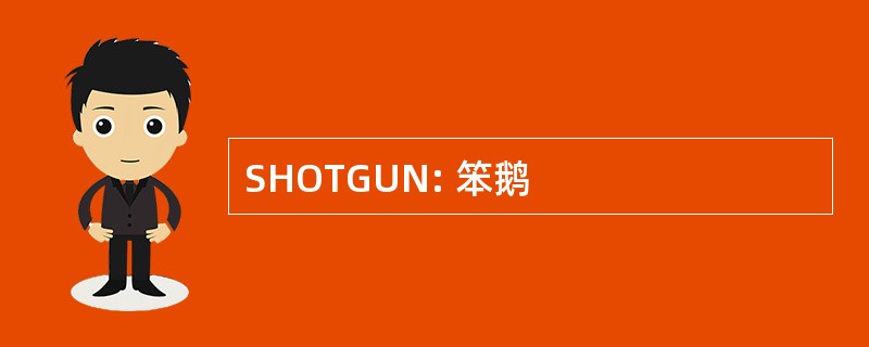 SHOTGUN: 笨鹅