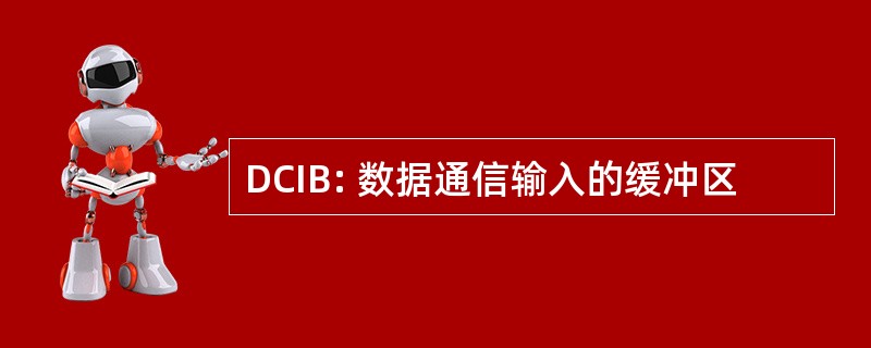 DCIB: 数据通信输入的缓冲区