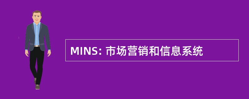 MINS: 市场营销和信息系统