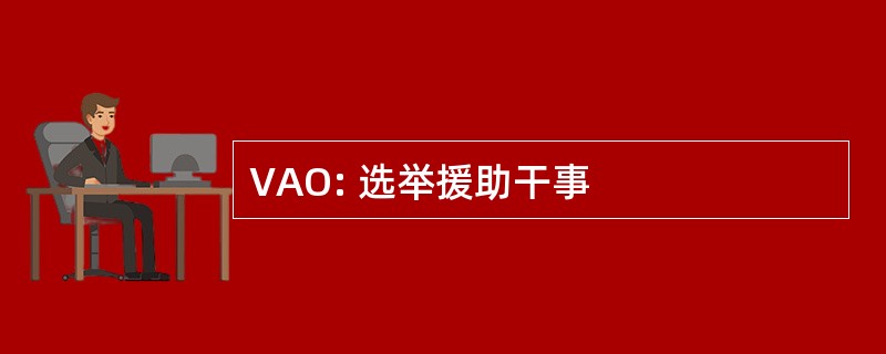 VAO: 选举援助干事