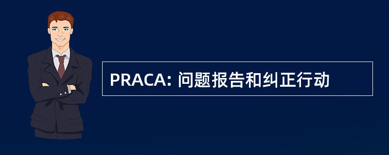 PRACA: 问题报告和纠正行动