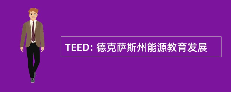 TEED: 德克萨斯州能源教育发展