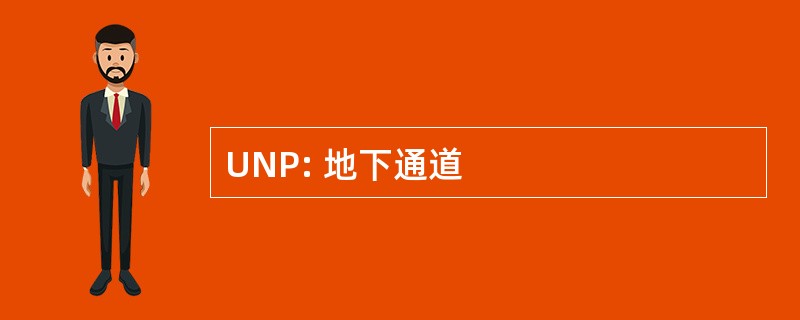 UNP: 地下通道