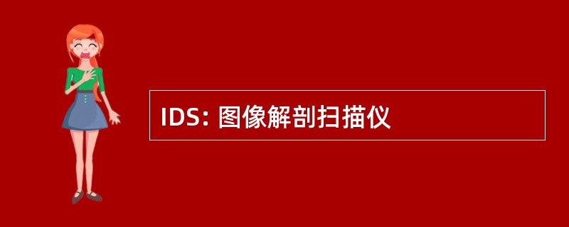 IDS: 图像解剖扫描仪