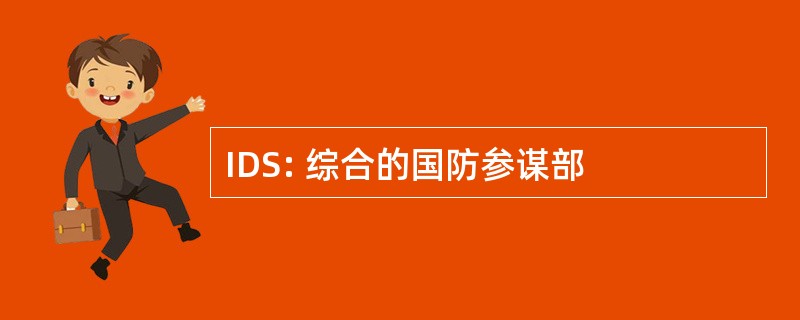 IDS: 综合的国防参谋部