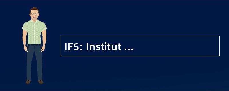 IFS: Institut 毛皮 Schulentwicklungsforschung