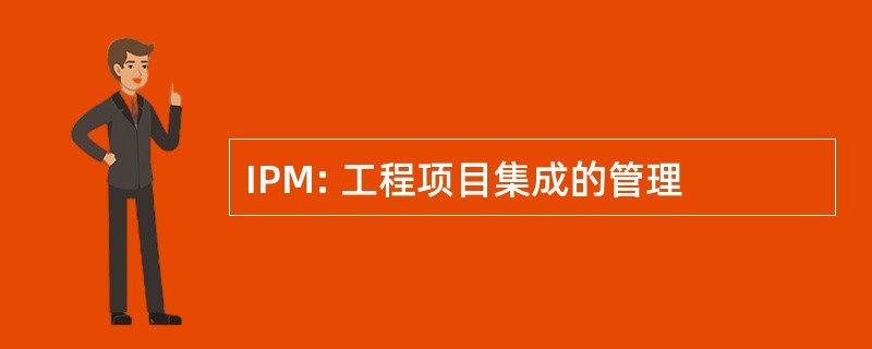 IPM: 工程项目集成的管理