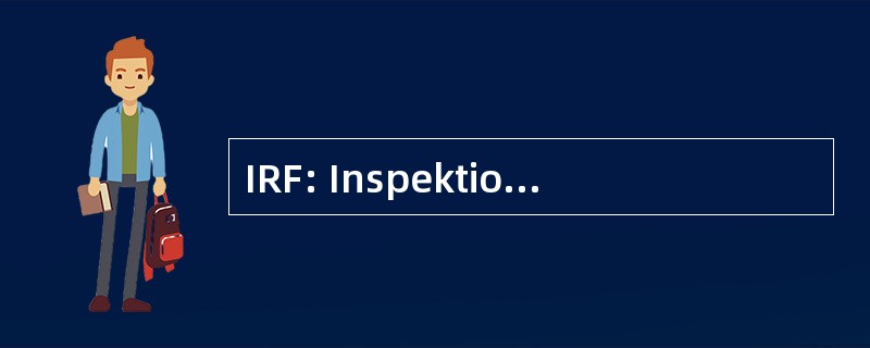 IRF: Inspektionsrauchfangkehrerfahrzeug