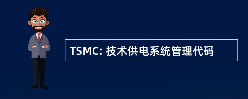 TSMC: 技术供电系统管理代码