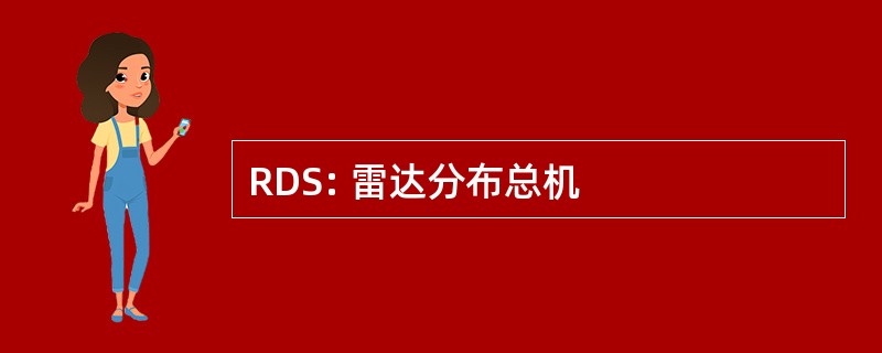 RDS: 雷达分布总机