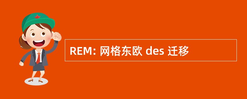 REM: 网格东欧 des 迁移