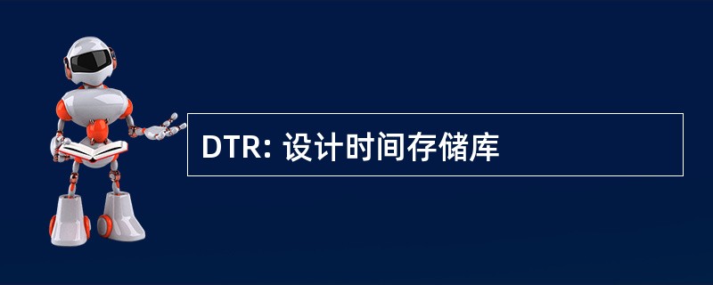 DTR: 设计时间存储库