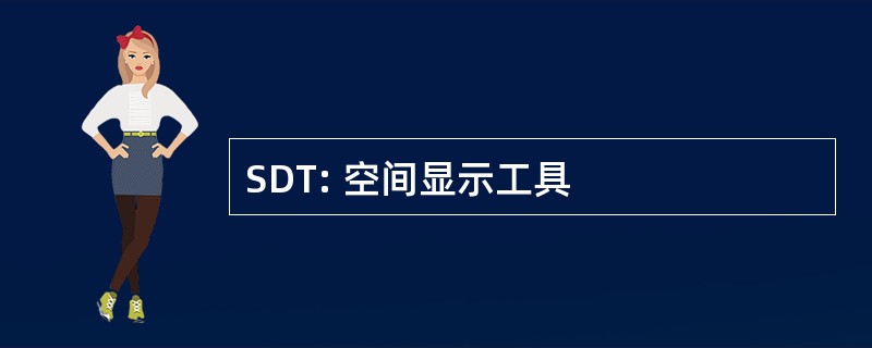 SDT: 空间显示工具