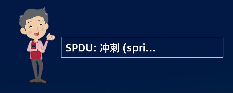 SPDU: 冲刺 (sprint) 电源分配单元