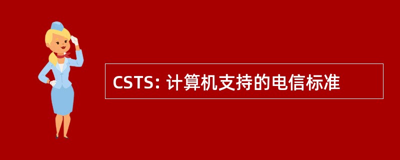 CSTS: 计算机支持的电信标准