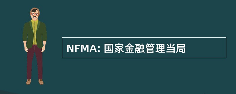 NFMA: 国家金融管理当局