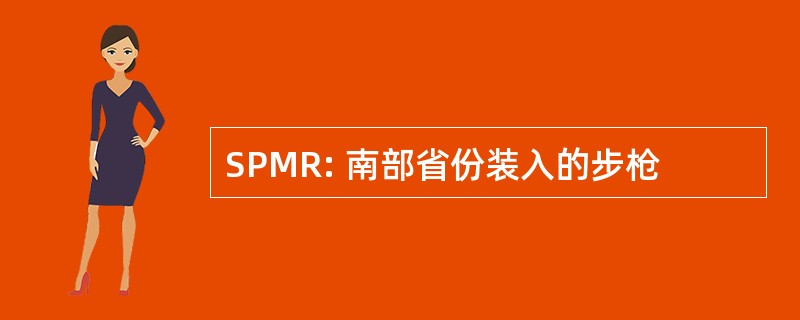 SPMR: 南部省份装入的步枪