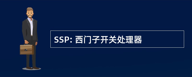 SSP: 西门子开关处理器