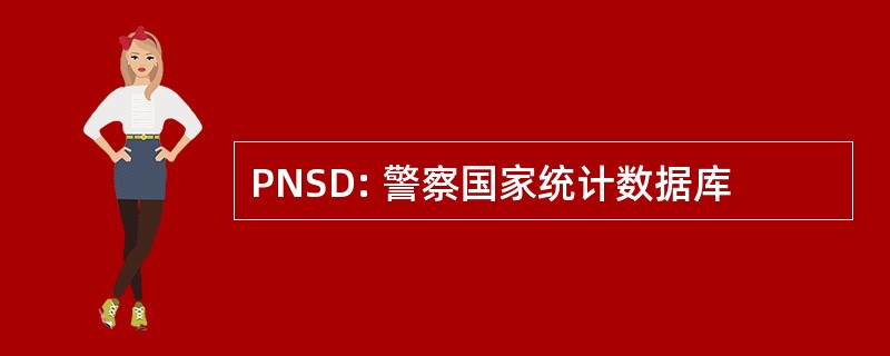 PNSD: 警察国家统计数据库