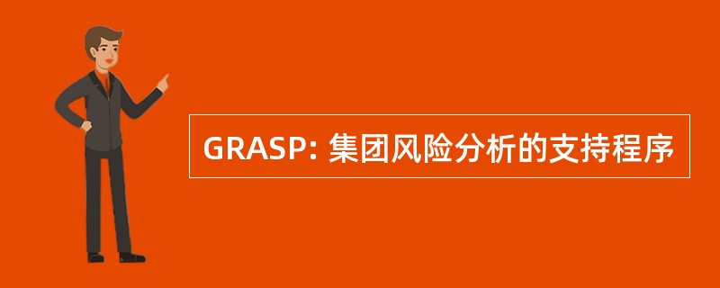 GRASP: 集团风险分析的支持程序