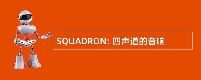 SQUADRON: 四声道的音响