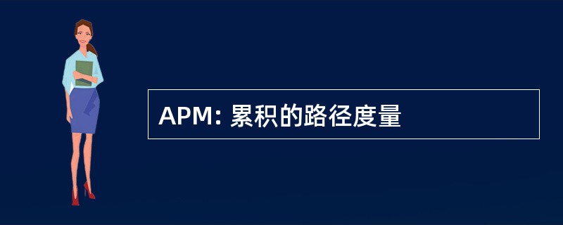 APM: 累积的路径度量