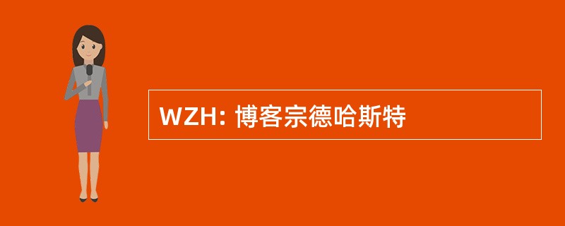 WZH: 博客宗德哈斯特