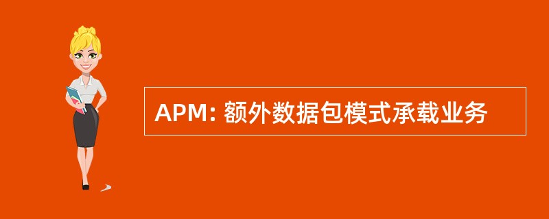 APM: 额外数据包模式承载业务