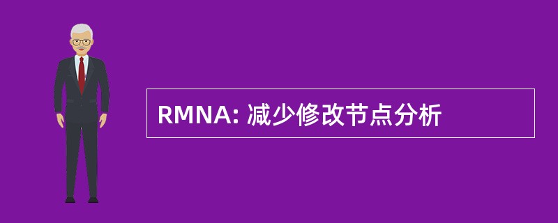 RMNA: 减少修改节点分析